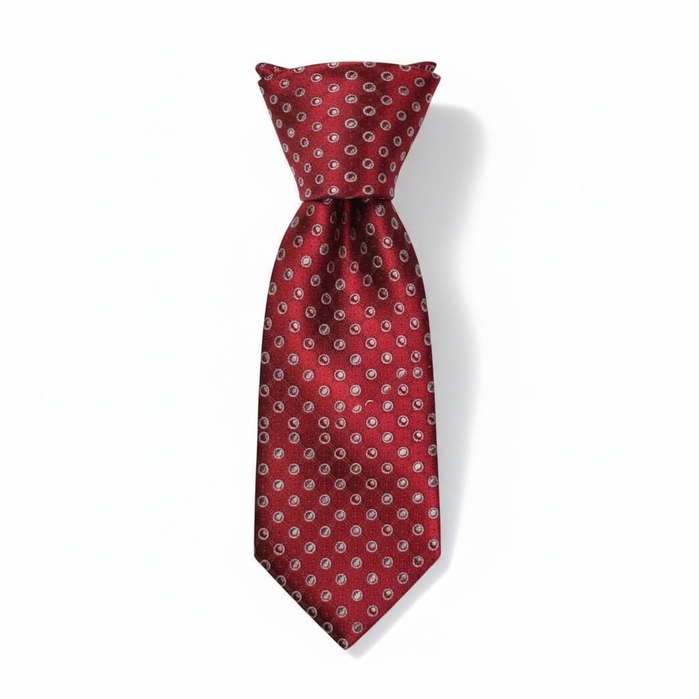 ARROW Red Silk Polka‎ Dot Necktie Men Formal Business Classic